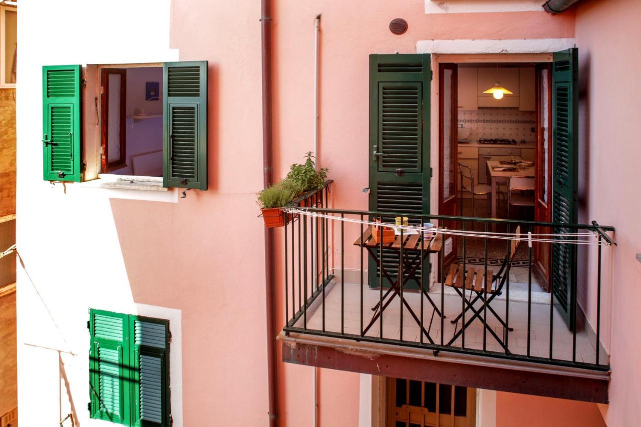 Aria Di Mare, Manarola - Bolle Blu Apartment Eksteriør bilde